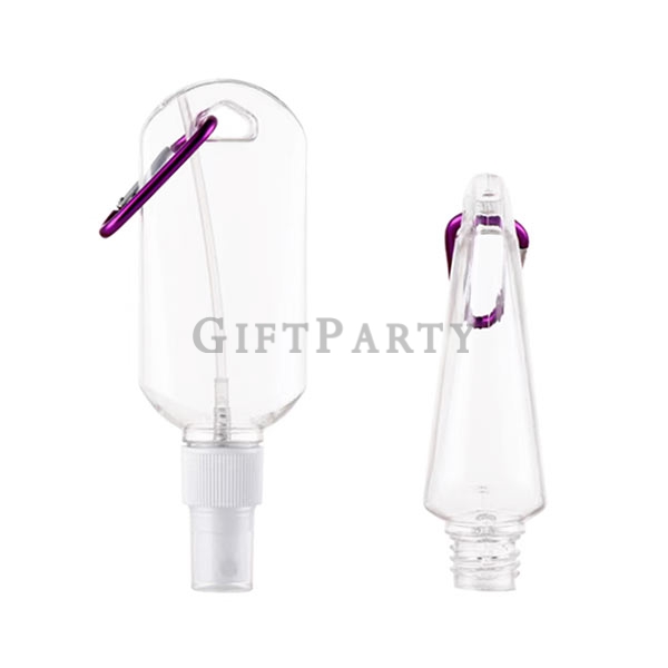 乾洗手噴霧帶登山扣,噴瓶,潔手液噴瓶,客製化禮品,