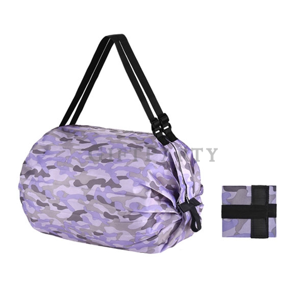 Folding shopping bag,創意外出購物袋迷彩,折疊購物袋,折疊環保袋,超好用環保袋,登機袋,迷彩購物袋,