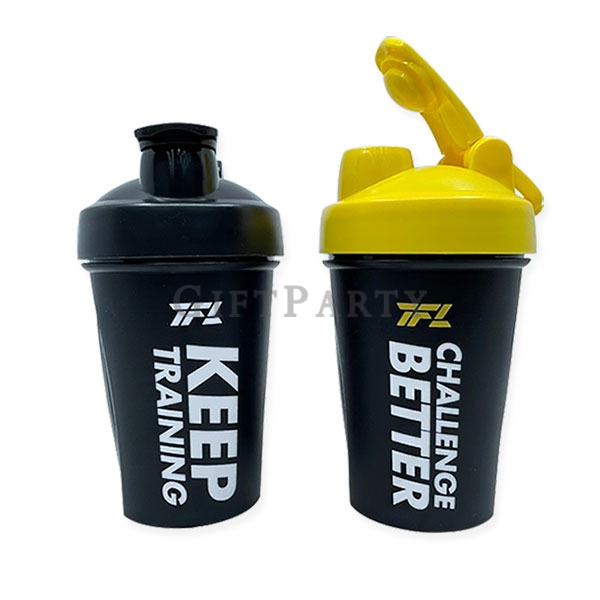 BPA free plastic gym water bottle fitness protein shaker bottle with mixer ball,搖搖杯450ml