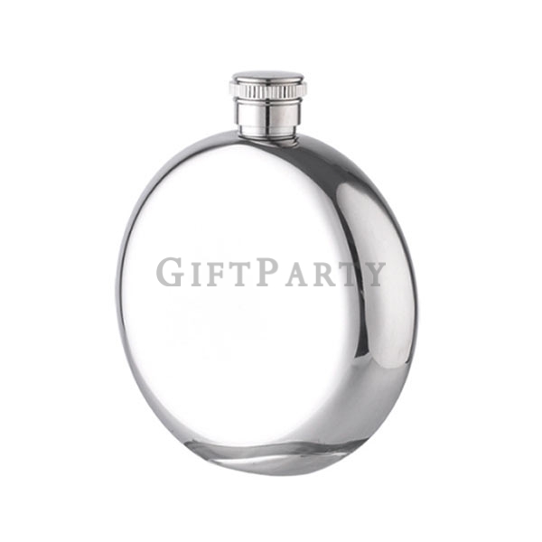 Stainless steel hip flask round shape 5oz,酒壺,5oz酒壺,圓型不鏽鋼酒壺5oz
