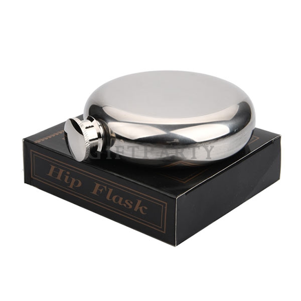 Stainless steel hip flask round shape 5oz,酒壺,5oz酒壺,圓型不鏽鋼酒壺5oz