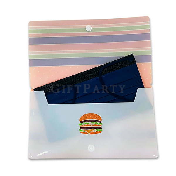 PVC pocket masked keeper bag the envelope type face masked case,-PVC口罩夾,口罩夾,口罩暫存夾,