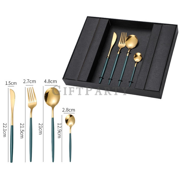 Portuguese tableware  set 16-piece gift box,不鏽鋼餐具組16件套禮盒