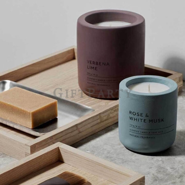 水泥蠟燭,Cement candle cup ceramic scented candle,工業風水泥杯,香氛蠟燭