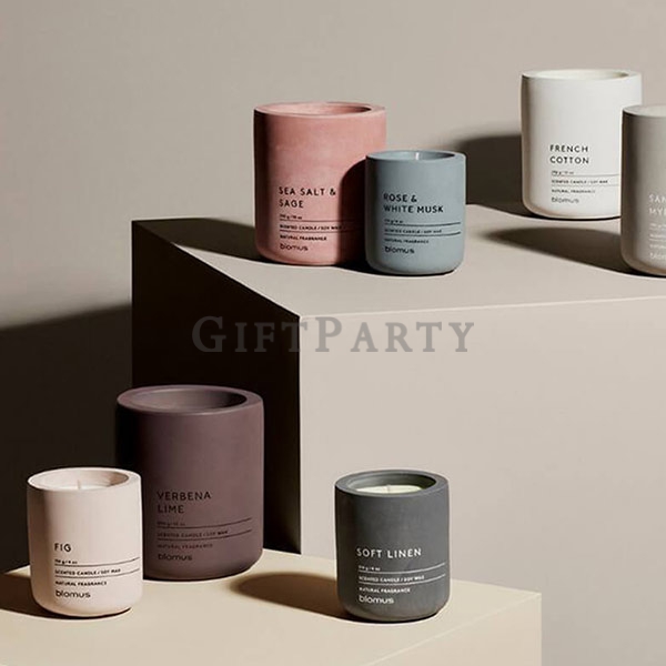 水泥蠟燭,Cement candle cup ceramic scented candle,工業風水泥杯,香氛蠟燭