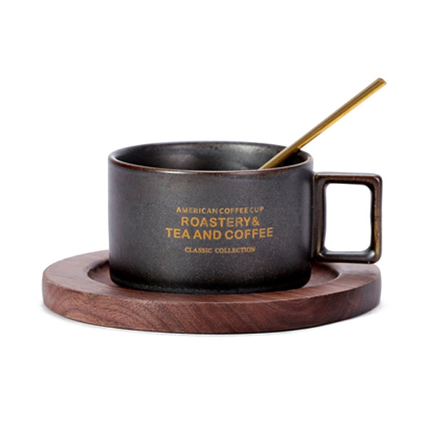 咖啡杯,小咖啡杯带碟勺Espresso咖啡杯,Espresso coffee cup with saucer and spoon
