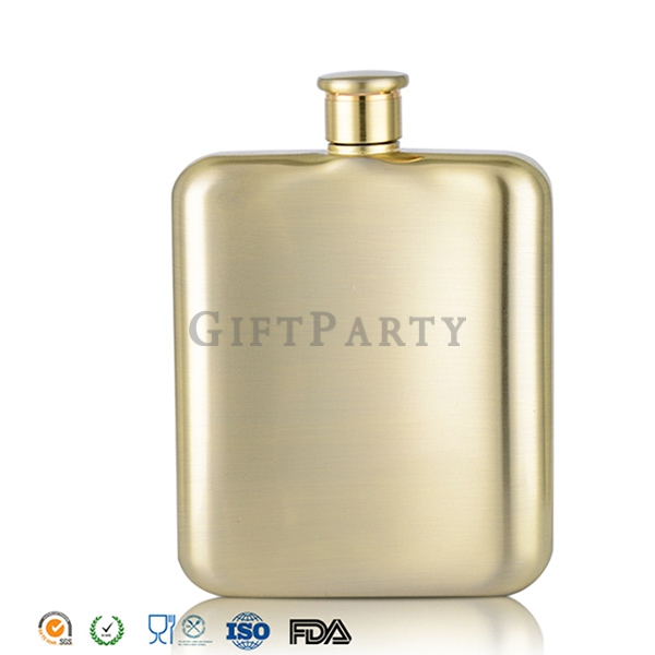 304 stainless steel hip flask,304不鏽鋼酒壺,金色酒壺,鍍金酒壺