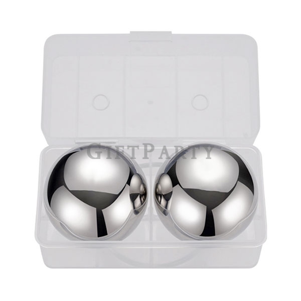 Round Ball Shaped Stainless Steel Ice Cubes whiskey ice stones不鏽鋼威士忌冰酒石(大)3