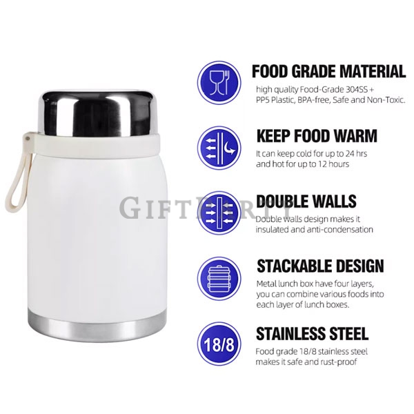 汽車禮品,高品質贈品,保溫罐,不鏽鋼保溫悶燒罐食物罐700ml3