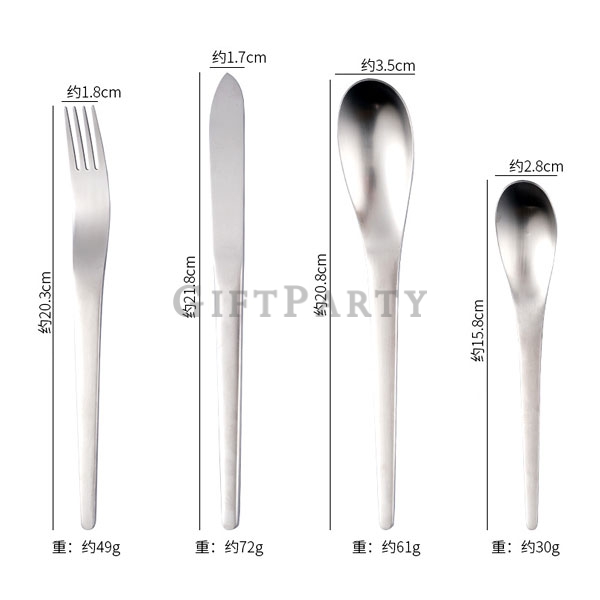 304 stainless steel western tableware set,304不鏽鋼西餐餐具組,百貨公司贈品,