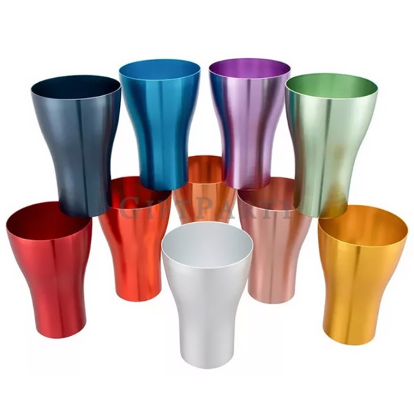 Aluminum beer mug,鋁制啤酒杯,飲料杯,鋁杯客製,LOGO啤酒杯,啤酒贈品,百貨冷飲贈禮,品牌聯名杯