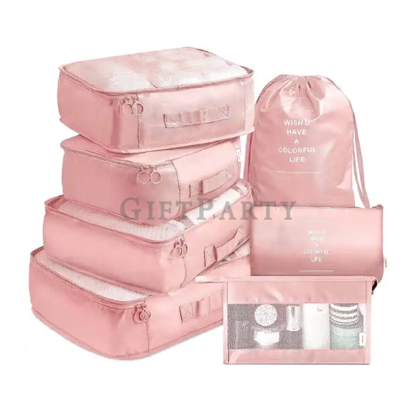 Advertising gifts, brand gifts, travel gifts, promotional gifts,旅行收納包七件套,母親節禮品