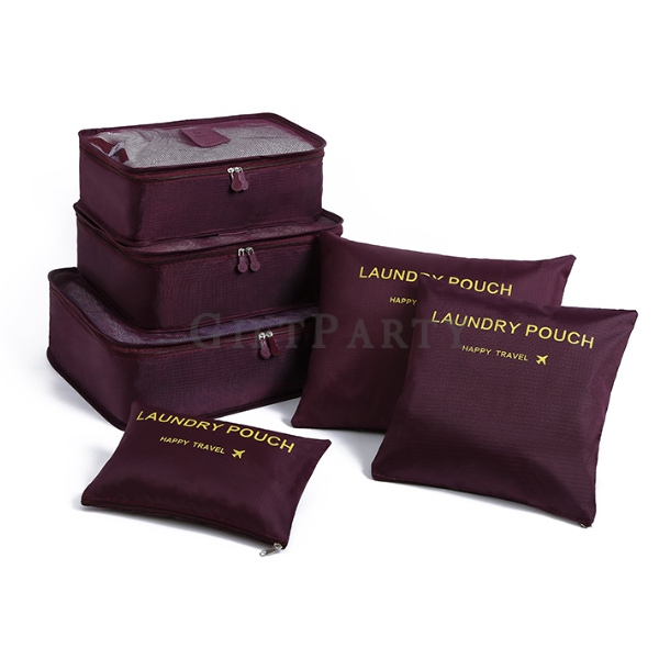 Travel Storage Bag Set 6Pcs,旅行收納包六件套,旅行禮品,贈品,百貨公司贈品,