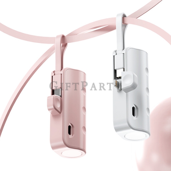 旅行贈品,迷你行動電源,powerbank,無線膠囊行動電源5000mAh3