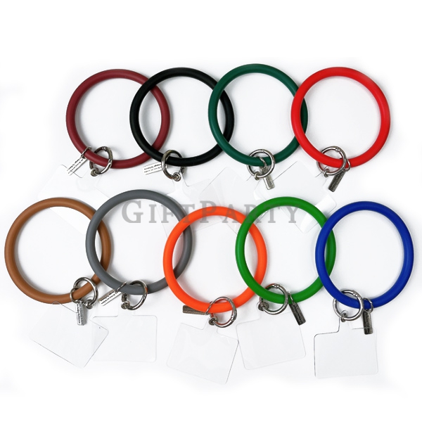 Silicone Bracelet Cellphone Strap Anti-Lost Lanyard 手機防丟硅膠手環鑰匙圈