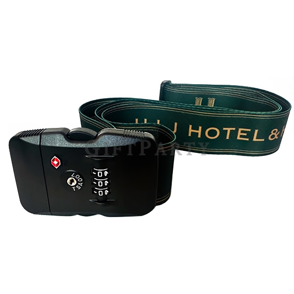 行李束帶,熱轉印,TSA密碼鎖,旅行贈品,贈品,客製化禮品,海關鎖行李束帶熱轉印