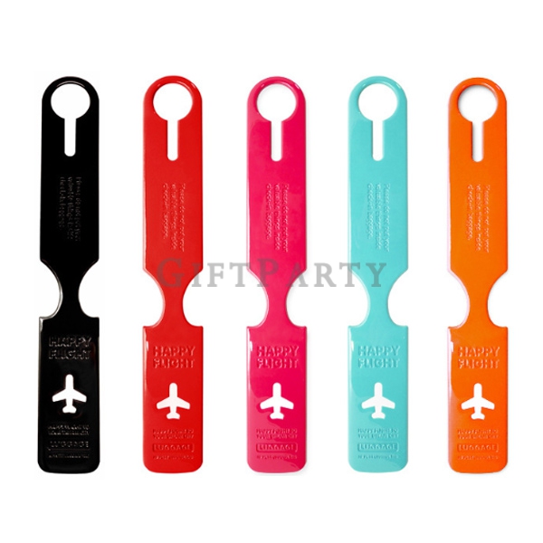 PVC Luggage Tags,PVC長條形行李吊牌,展場贈品, 旅遊贈品,
