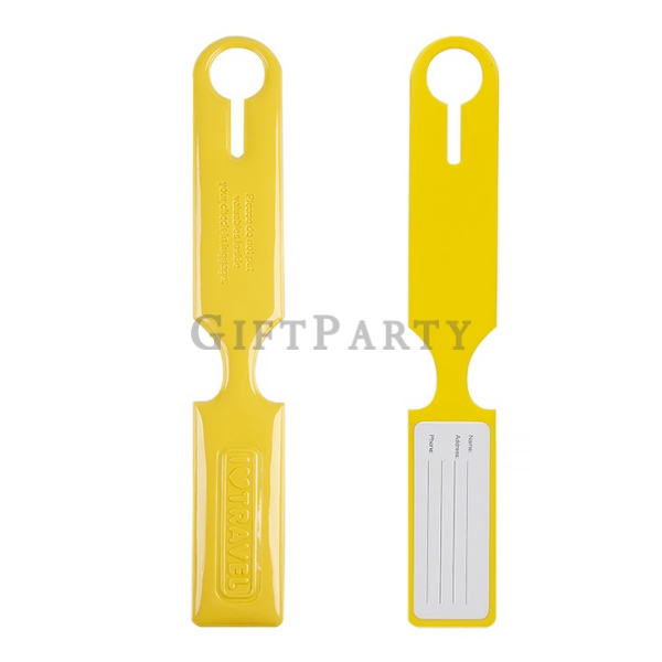 PVC Luggage Tags,PVC長條形行李吊牌,展場贈品, 旅遊贈品,