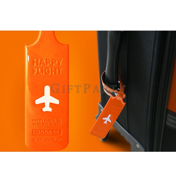 PVC Luggage Tags,PVC長條形行李吊牌,展場贈品, 旅遊贈品,