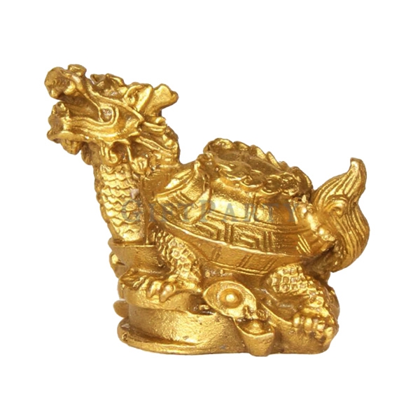 辦公室風水擺飾,宮廟紀念品,宮廟贈品,結緣品,如意龍龜,純銅龍龜擺飾,金錢龍龜
