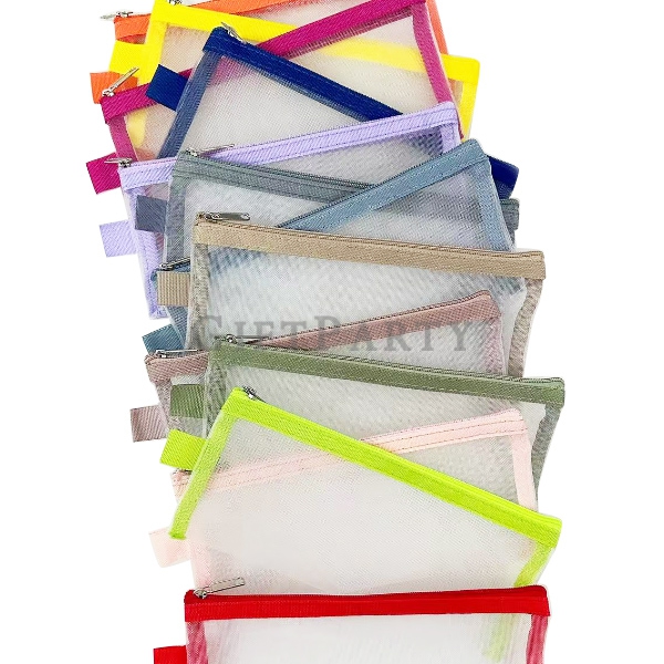 化妝包,刷具包,透明紗網拉鍊筆袋收納袋,Advertising gifts, promotional gifts, brand gifts