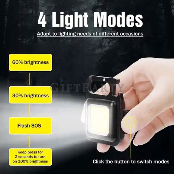 客製化禮品,野營手電,實用小手電筒,贈品,强光迷你小手電筒充電强磁工作燈