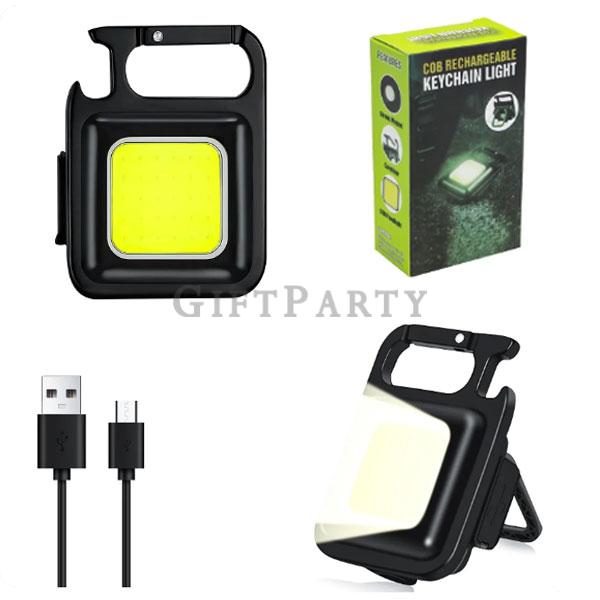 客製化禮品,野營手電,實用小手電筒,贈品,强光迷你小手電筒充電强磁工作燈