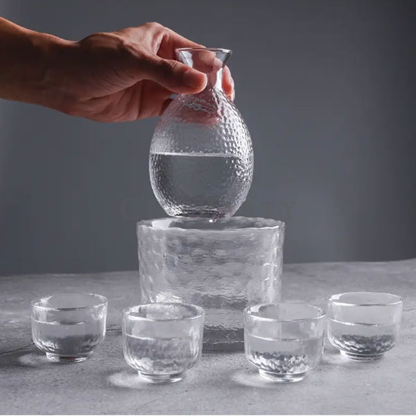 清酒贈品,酒禮品,客製化禮品,清酒壺杯套裝組溫酒壺