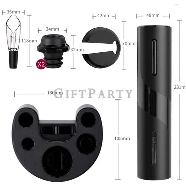 紅酒贈品,紅酒禮品,動電紅酒開瓶器,真空酒塞,倒酒器,割錫紙刀2