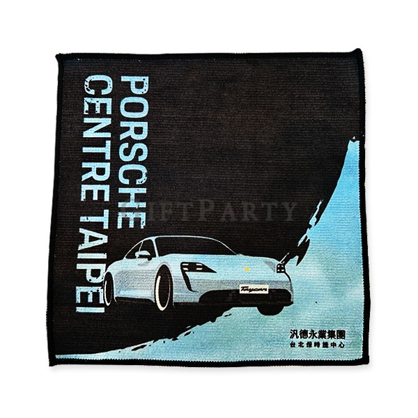 贈品,小毛巾,小方巾23cm,Square towel,sublimation towel, custom gift, microfiber cloth, branded wipe, event gi