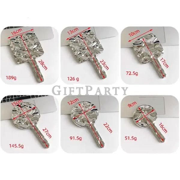 醫美贈品,美容贈品,醫美通路贈品,方形電鍍手拿鏡,手拿鏡