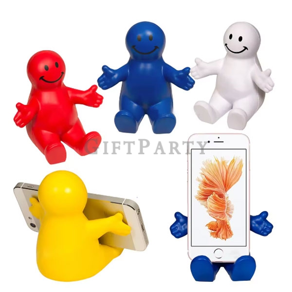 廣告贈品,品牌贈品,禮品,股東會紀念品,PU慢回彈人型手機座