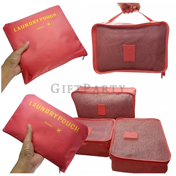 旅行禮品,旅行贈品,旅行收納袋六件套行李衣物整理袋