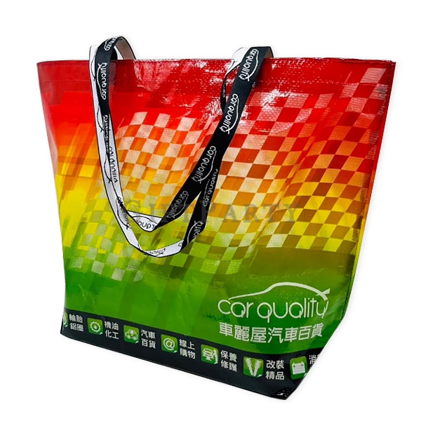 PP Laminated Woven Bag,PP覆膜編織袋緹花手把
