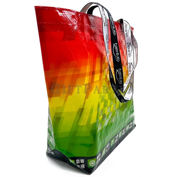 PP Laminated Woven Bag,PP覆膜編織袋緹花手把