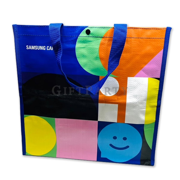 編織袋,購物袋,PP覆膜編織袋,環保袋,Laminated PP woven bag,Custom shopping bag,Heavy duty eco bag,Advertising promot
