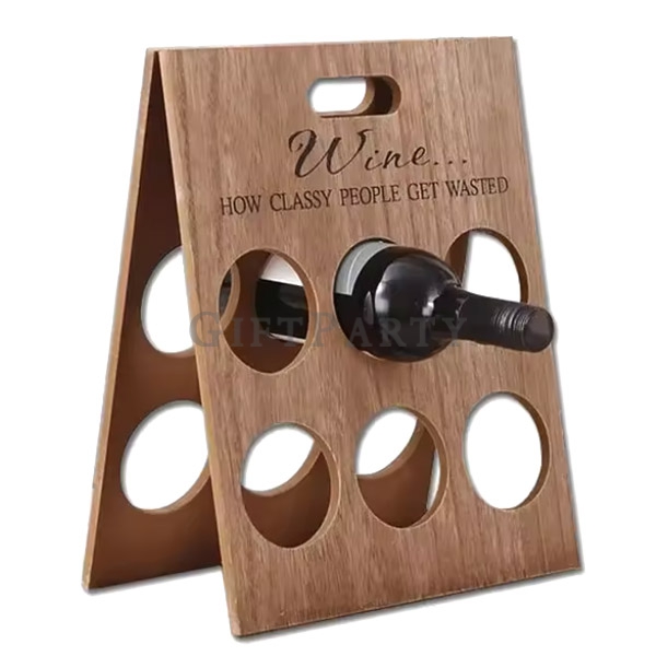 Wooden Foldable Wine Rack ,木質可折疊紅酒架,酒禮品,酒贈品,
