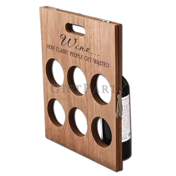 Wooden Foldable Wine Rack ,木質可折疊紅酒架,酒禮品,酒贈品,