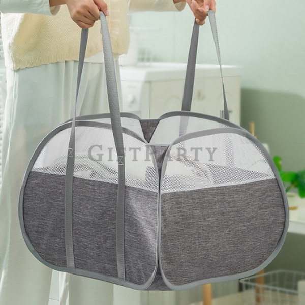 Folding dirty clothes basket可折疊洗衣籃髒衣籃3
