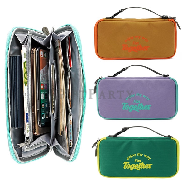 Multifunctional large-capacity passport bag,旅行贈品,護照長夾,護照包