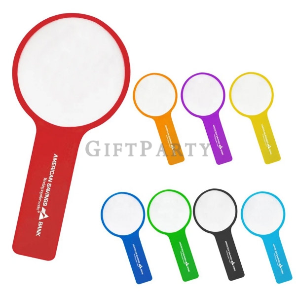 Hand-held magnifying glass, Plastic handle magnifying glass手持放大鏡