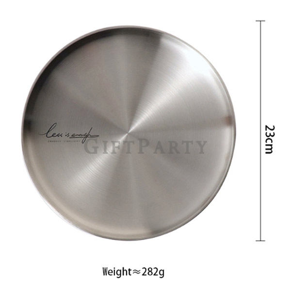 Stainless Steel Plate,不鏽鋼餐盤,公司禮品,啤酒贈品,