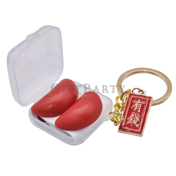 宮廟結緣品,白沙屯媽組結緣品,鎮南宮贈品,選舉贈品,迷你聖杯聖茭鑰匙圈