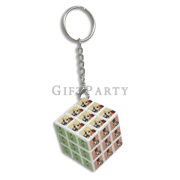 魔術方塊鑰匙圈,客製化鑰匙圈,創意贈品,行銷活動禮品,品牌宣傳禮物Magic Cube Keychain, Customized Keychain, Creative Gifts, Marketing
