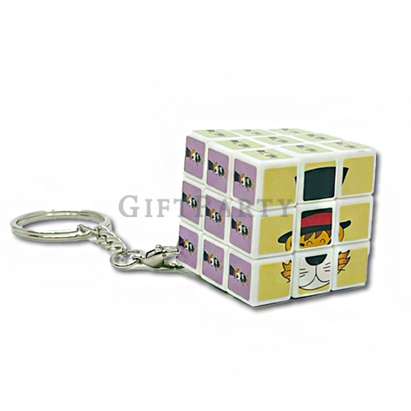 魔術方塊鑰匙圈,客製化鑰匙圈,創意贈品,行銷活動禮品,品牌宣傳禮物Magic Cube Keychain, Customized Keychain, Creative Gifts, Marketing