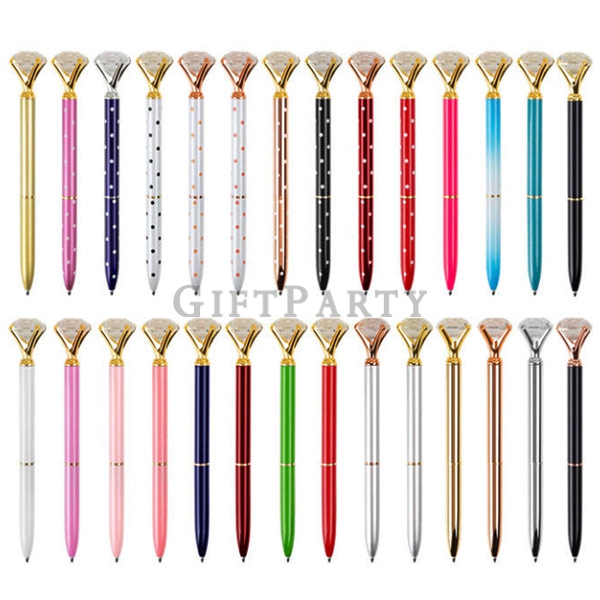 客製化禮品,銀行贈品,品牌贈品,鑽石筆19克拉筆,禮品,贈品,大鑽石筆金屬水晶筆水鑽筆3