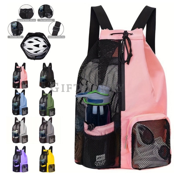 游泳抽繩網眼背包,禮品,贈品,客製化禮品,運動背包,抽繩背袋,廣告贈品