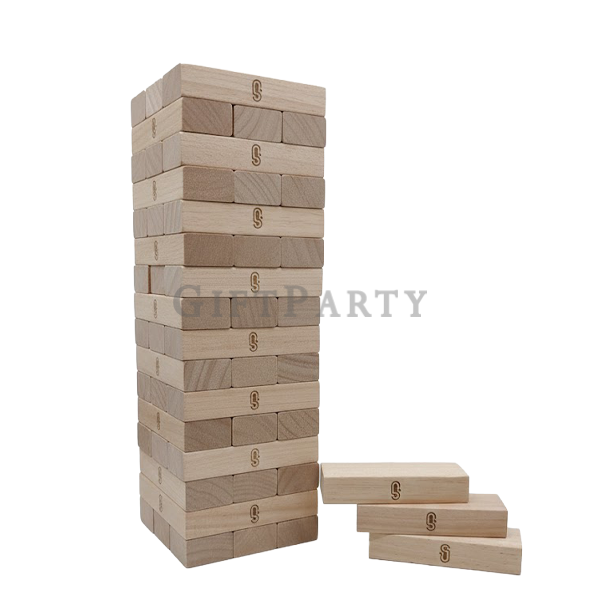 客製化疊疊樂,團建遊戲,益智玩具,家庭日禮品,企業贈品,Customized Jenga, team building games, educational toys, family day gift