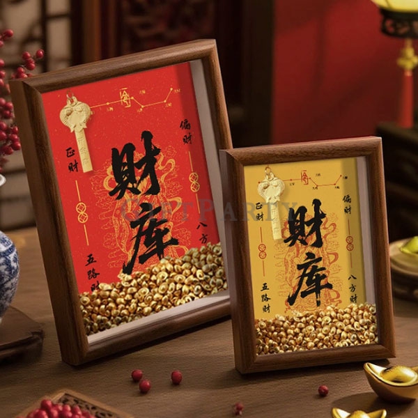 客製化禮品, 補財庫贈品, 黃財神擺飾, 鑰匙開運小物, 宮廟週邊客製, 銀行VIP贈品,股東會禮品,黃財神財庫框開庫鑰匙擺飾