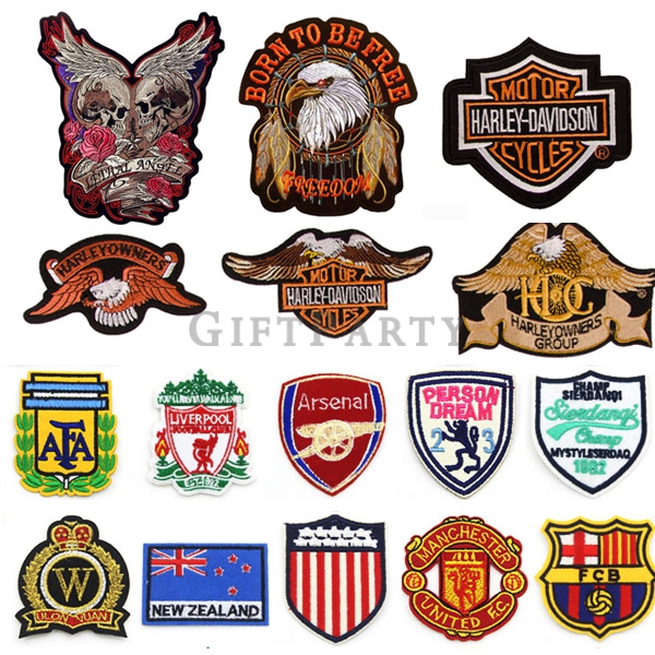 GP234Q0732-定制刺繡布貼臂章刺繡徽章刺繡補丁